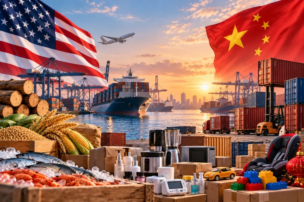 La Chine et les États-Unis conviennent de réduire les droits de douane sur des marchandises d’une valeur de 30 milliards de dollars de chaque côté