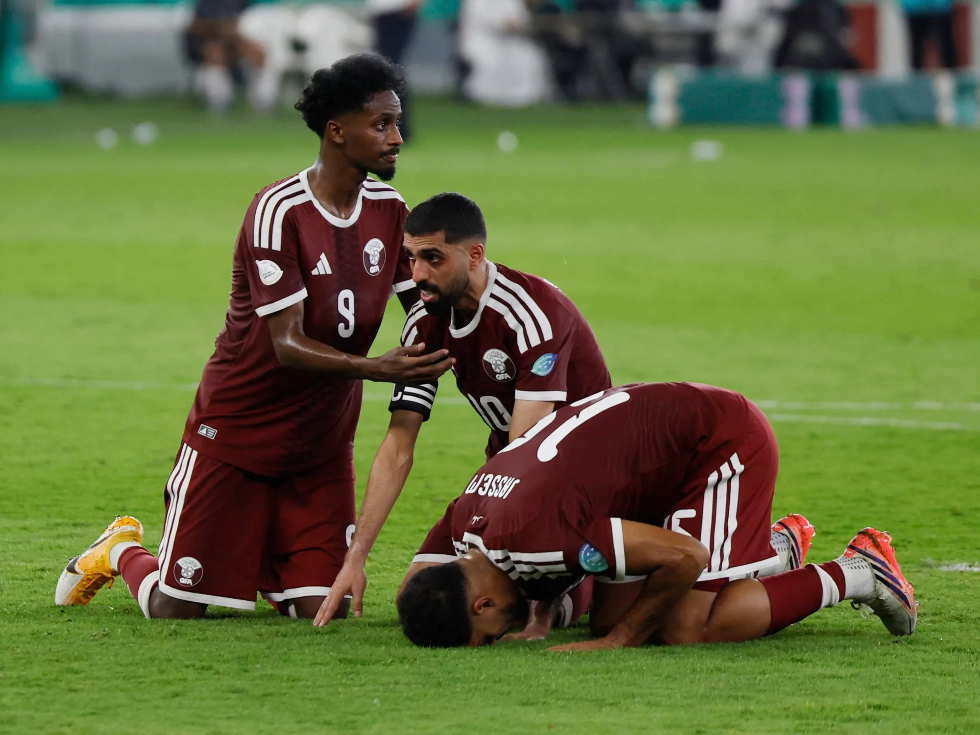 قطر تطارد التأهل المبكر أمام اليمن في خليجي 27
