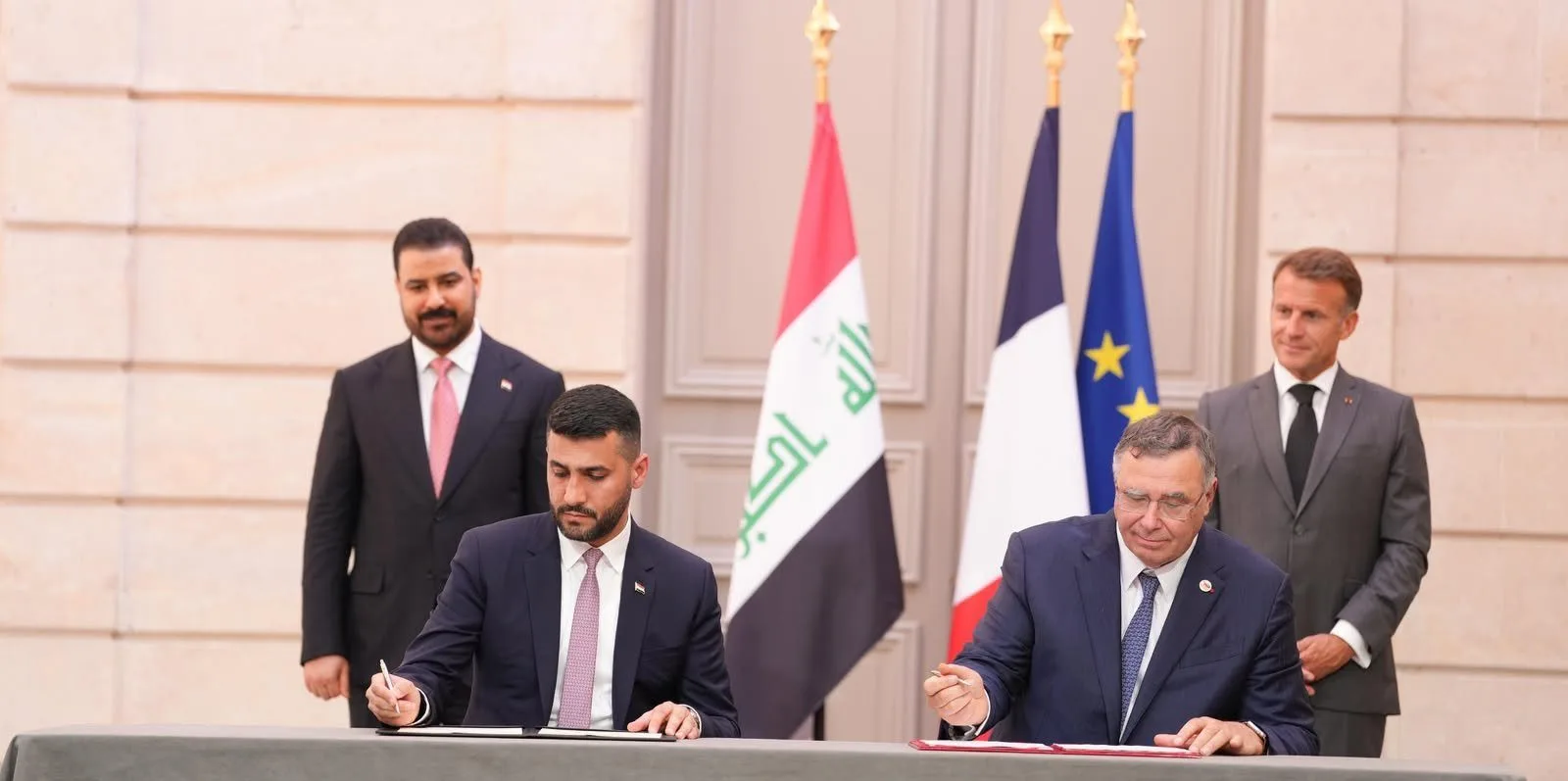 L’Irak signe un accord de principe avec TotalEnergies pour étudier l’approvisionnement en gaz naturel liquéfié